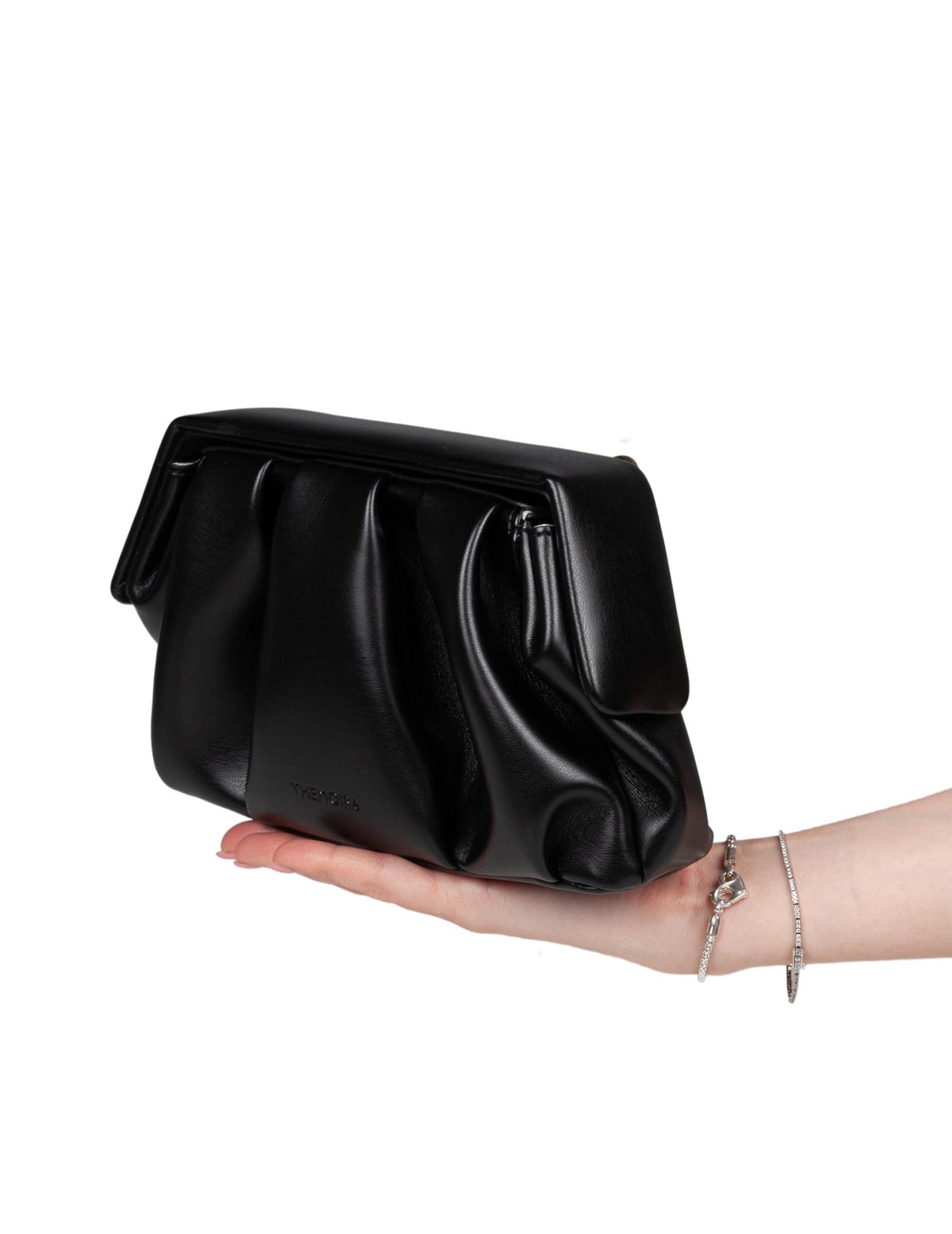 THEMOIRÈ Mini Vegan Handbag with Magnetic Closure