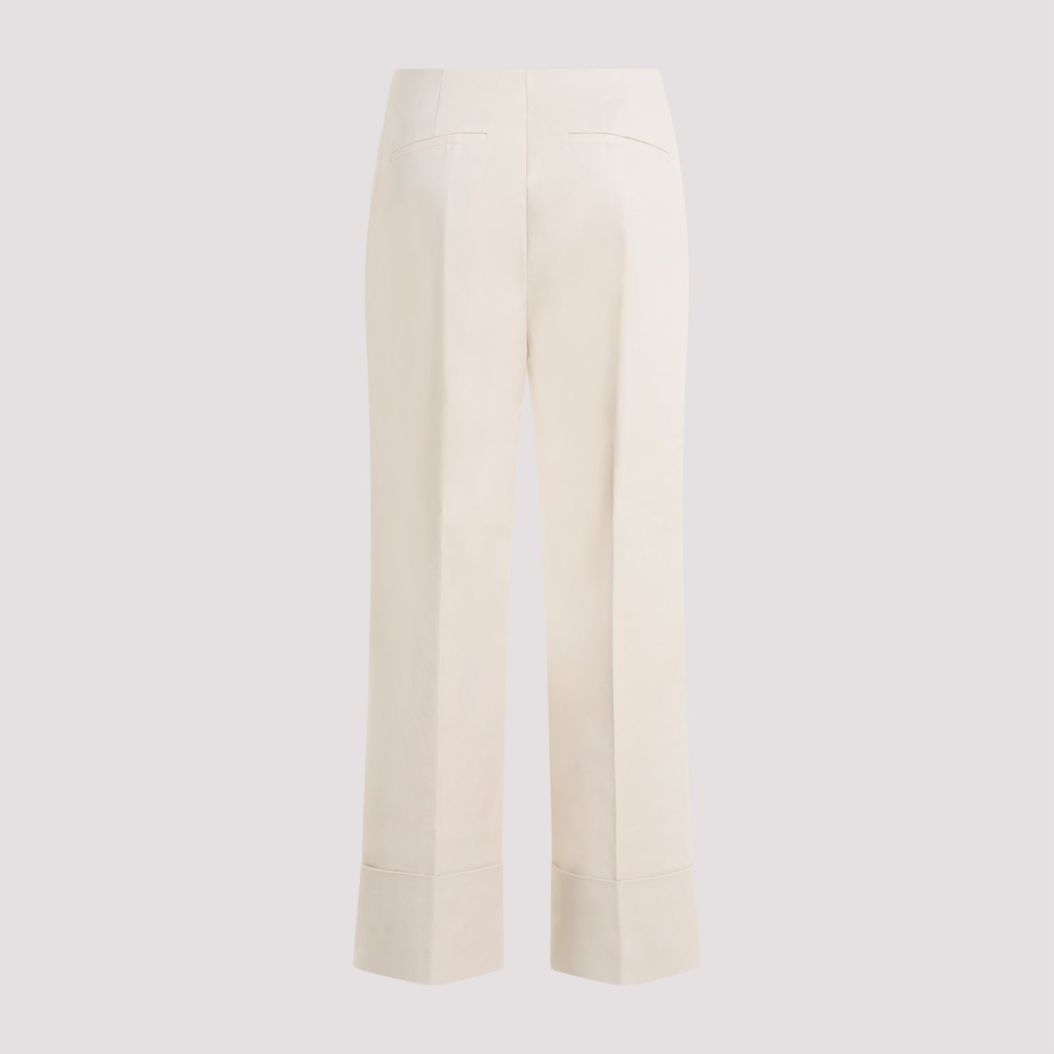 THEORY Chic Trousers for Women - Loose Fit, Turn-Up Hem