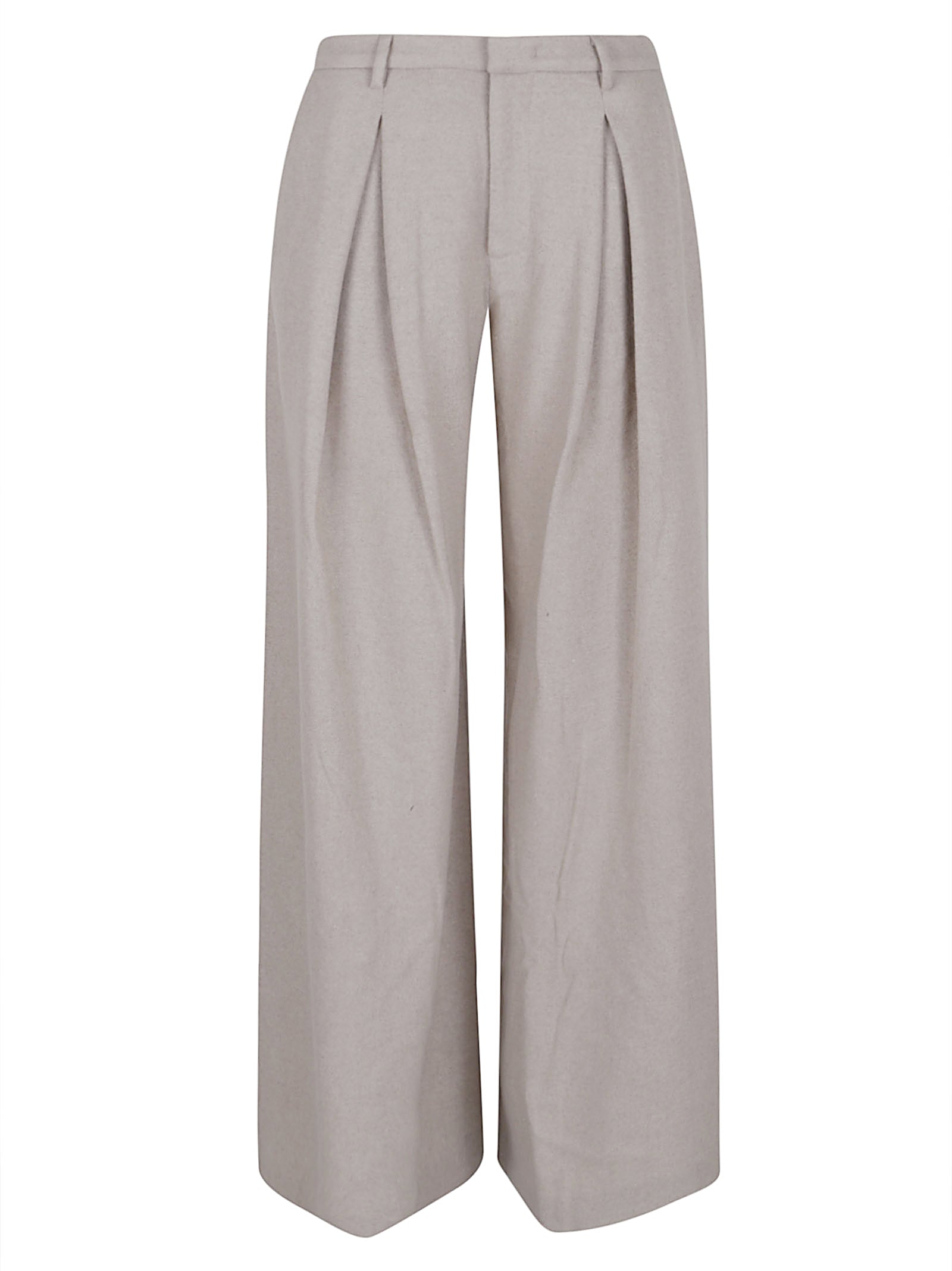 THE ANDAMANE Chic Wool Trousers for Women - Size S