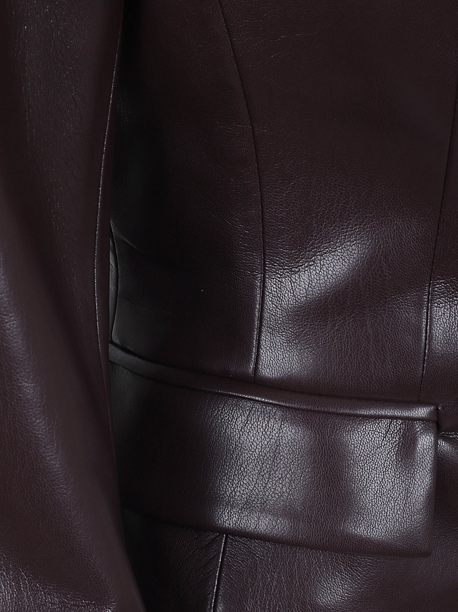 THE ANDAMANE Chic Cropped Vegan Blazer