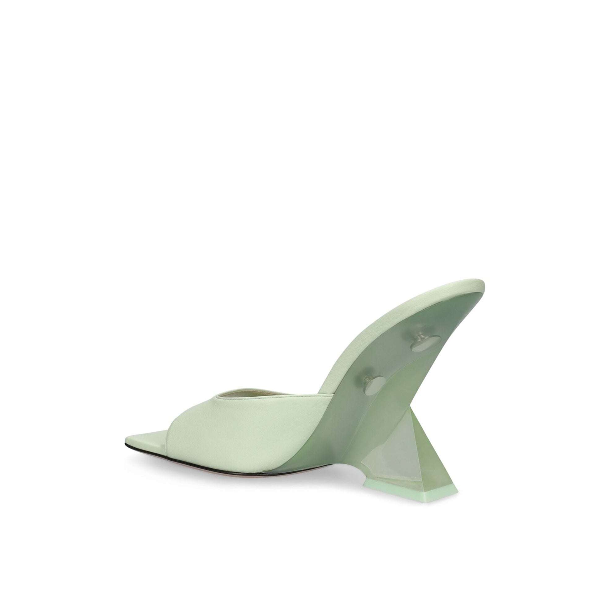 THE ATTICO Elegant 105 Leather Sandals