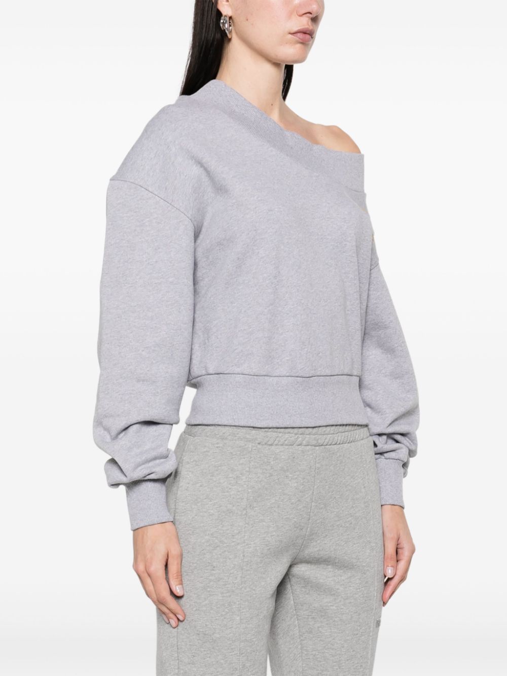 The Attico Women's Cut-Out Sweatshirt - Size 42 IT