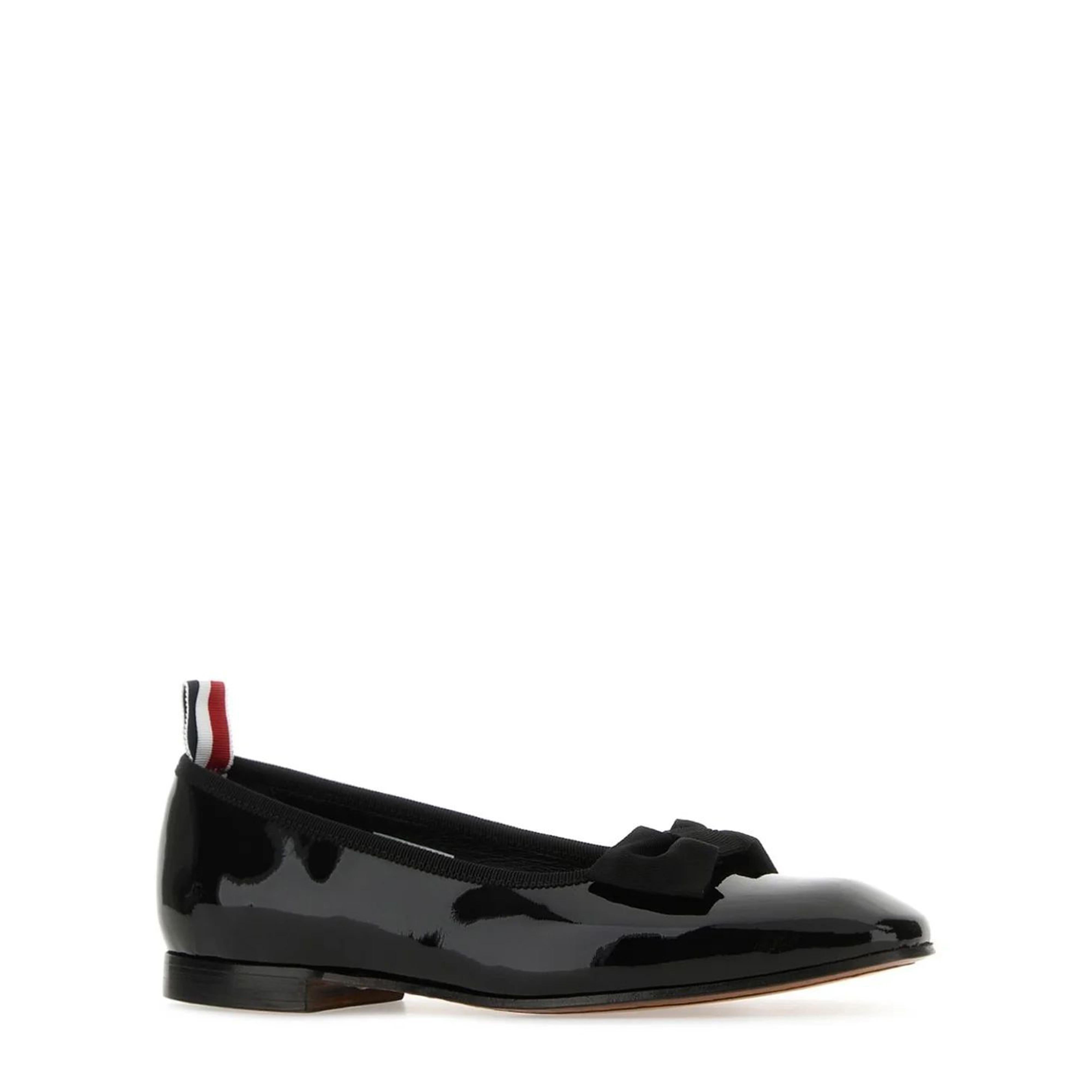 THOM BROWNE Opera Ballerina with Leather Sole for Women