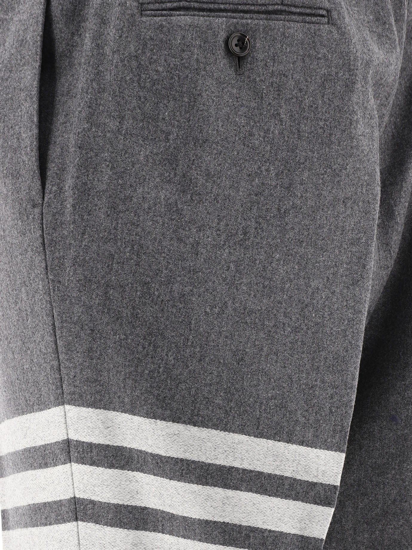 THOM BROWNE 4-Bar Trousers - Regular Fit