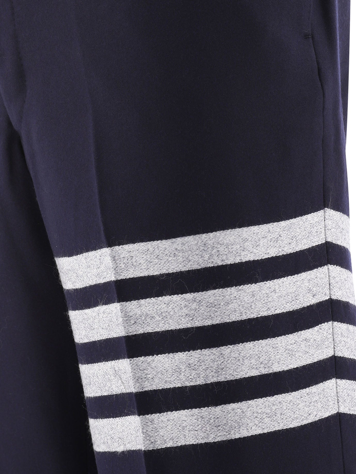 THOM BROWNE 4-Bar Regular Fit Trousers