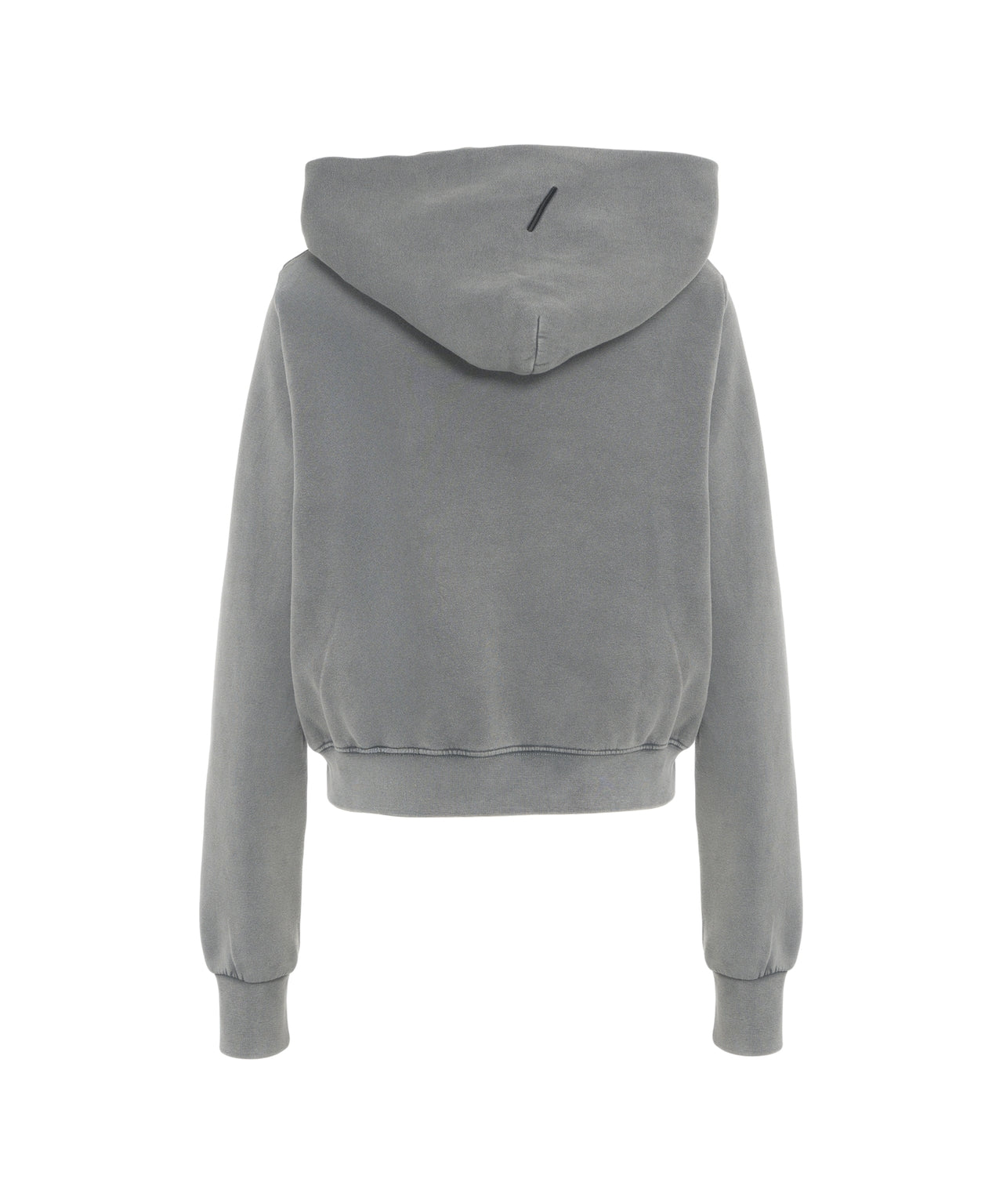 THOM KROM Cropped Hoodie with Kangaroo Pocket