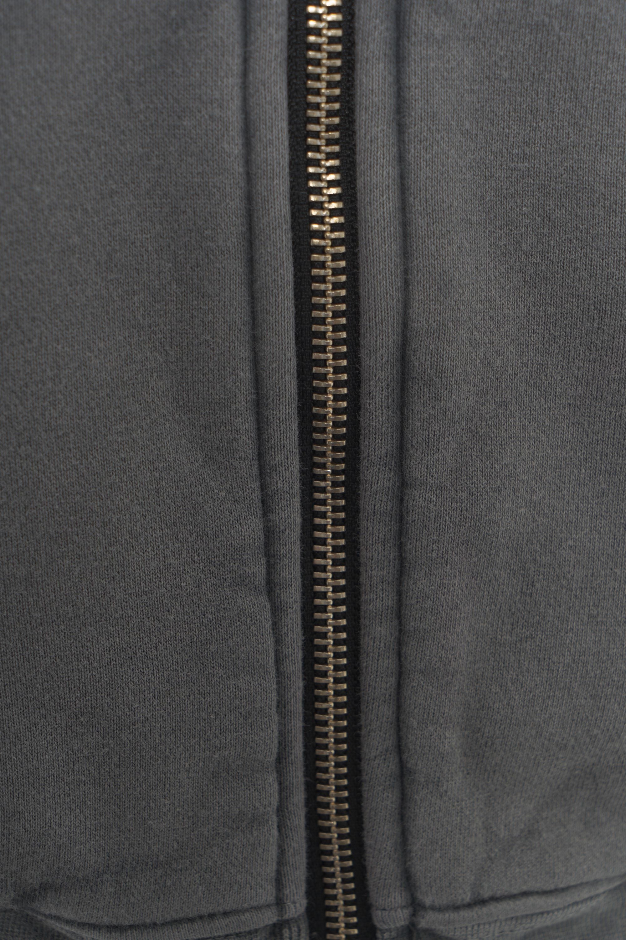 THOM KROM Cropped Hoodie with Drawstring Hood