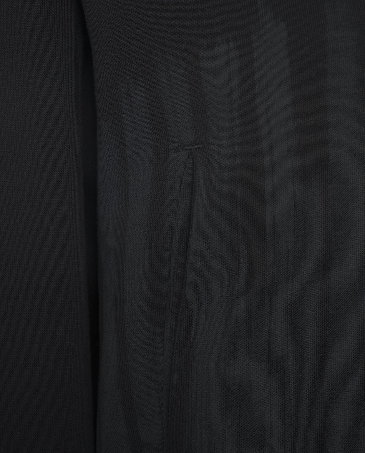 THOM KROM Cropped Hoodie with Unique Details for Women