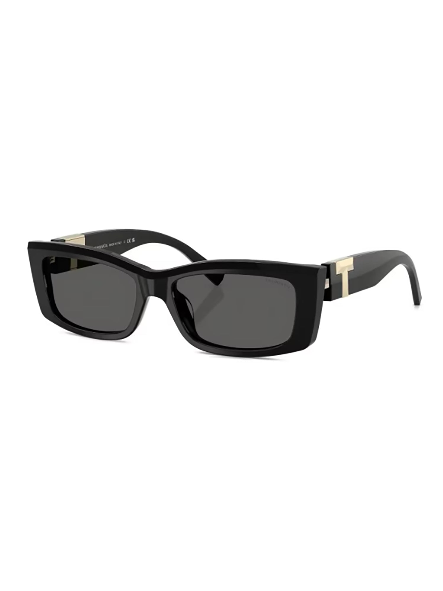 TIFFANY & CO. Sleek Metallic Sunglasses with 140mm Temples