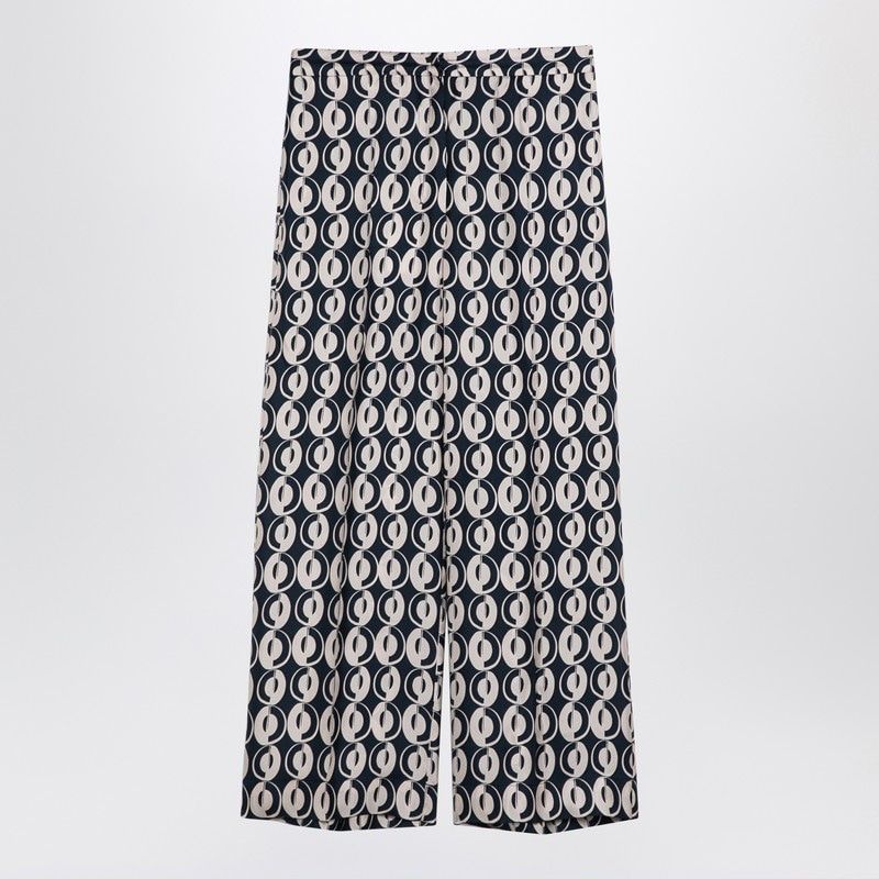 MAX MARA All Over Printed Silk Trousers - FW24 Collection