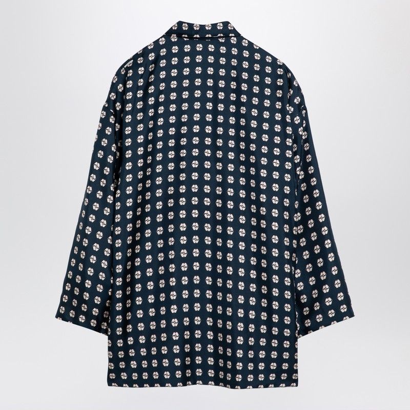 MAX MARA Reversible Patterned Silk Blouse - Women’s Mini Style