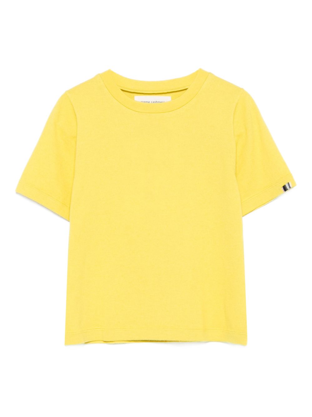 EXTREME CASHMERE Crew Neck Short Sleeve T-Shirt