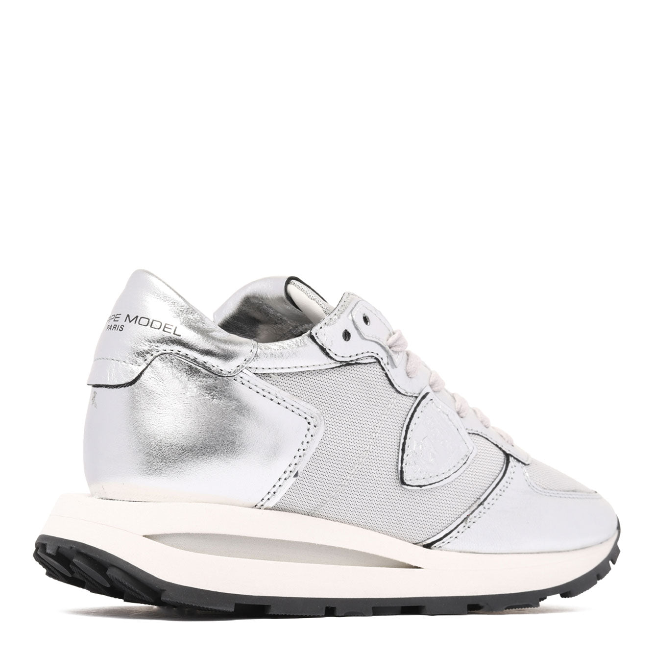 PHILIPPE MODEL PARIS Women’s Leather Sneakers - Metallic Finish