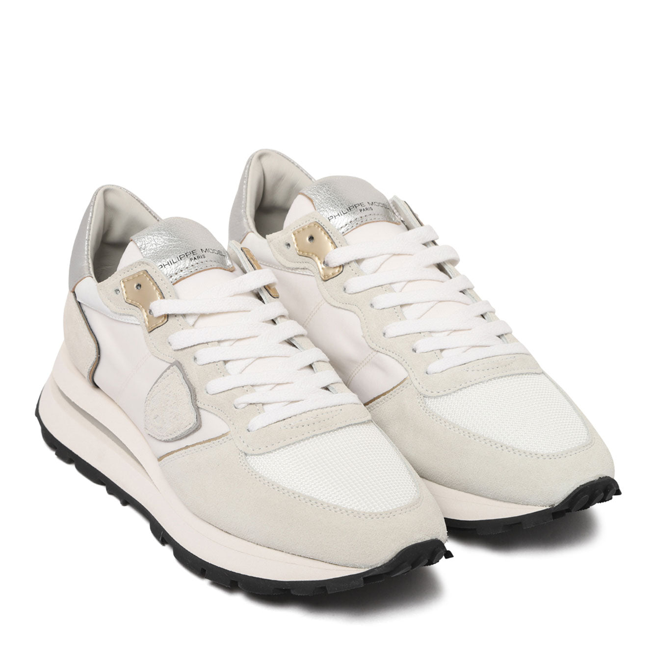 PHILIPPE MODEL PARIS Women’s Leather Nylon Sneakers