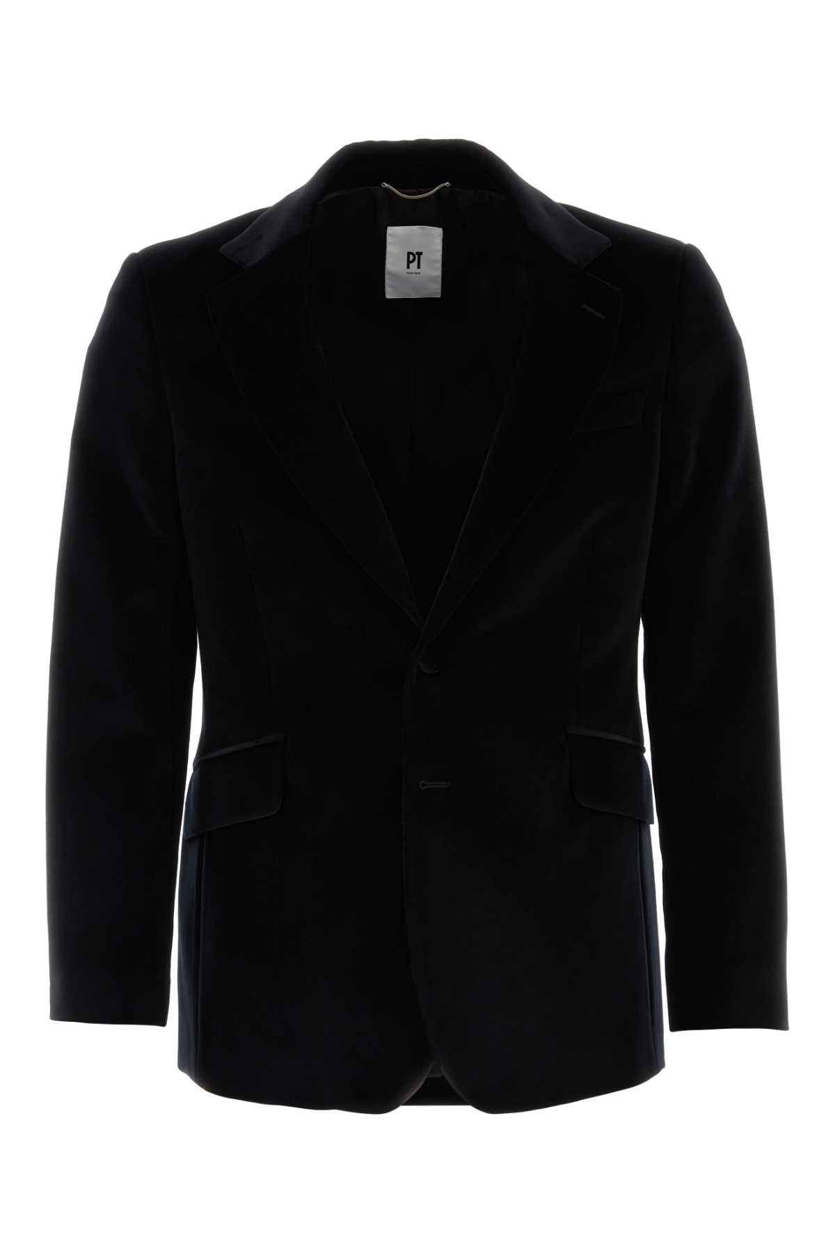 PT TORINO Men's Wool Blazer - Size 44