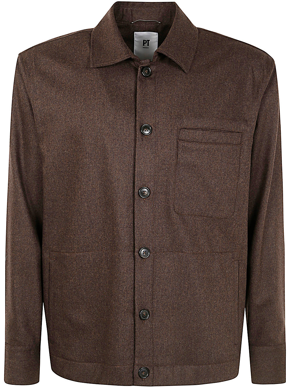 PT01 Relaxed Fit Wool-Cashmere Blend Jacket for Men
