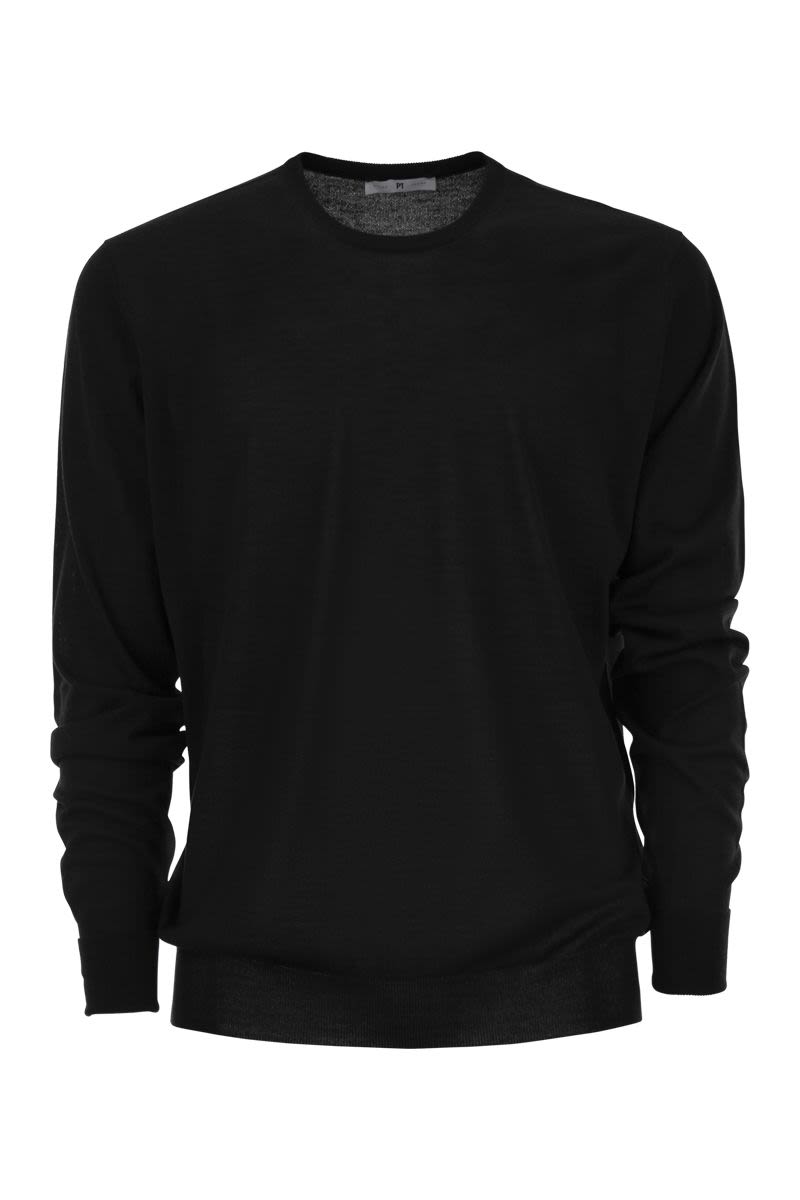 PT01 Crew-Neck Slim Fit Wool Sweater