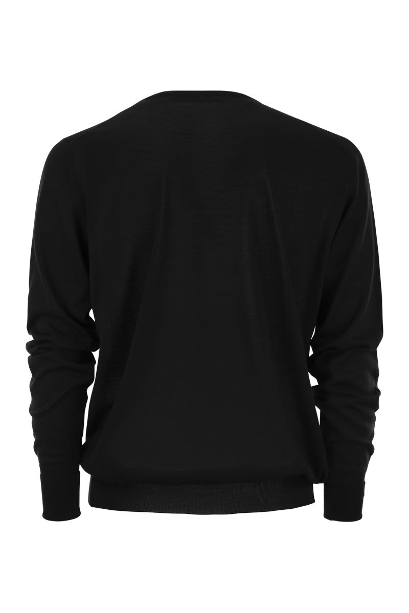 PT01 Crew-Neck Slim Fit Wool Sweater