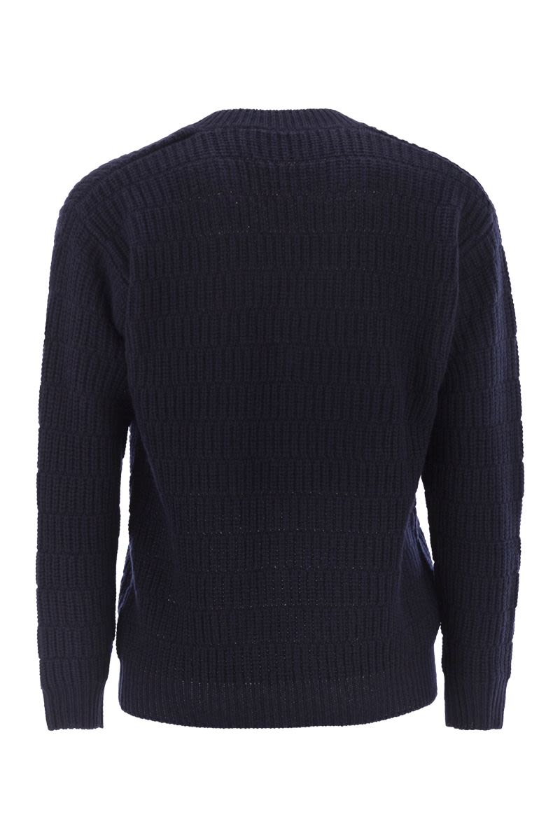 PT TORINO Regular Fit V-Neck Wool Sweater