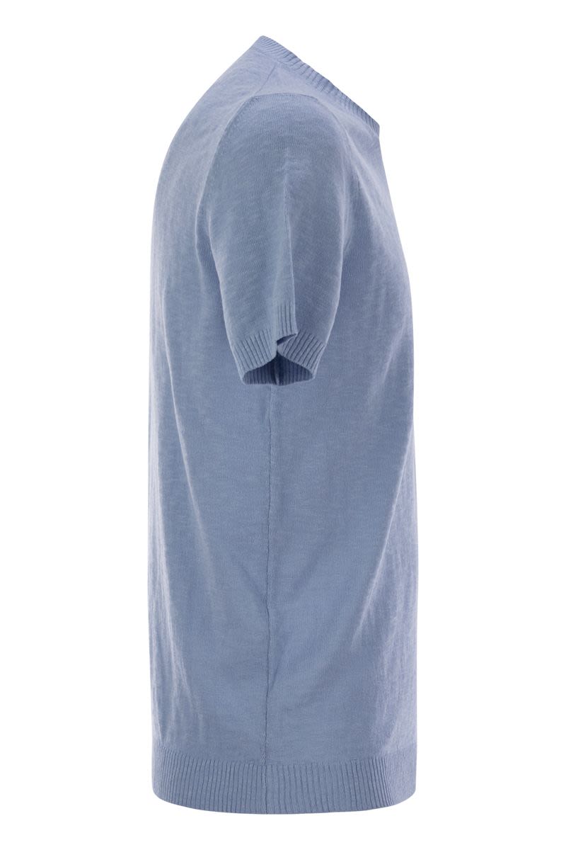 PT TORINO Crew-Neck Short-Sleeve Cotton T-Shirt