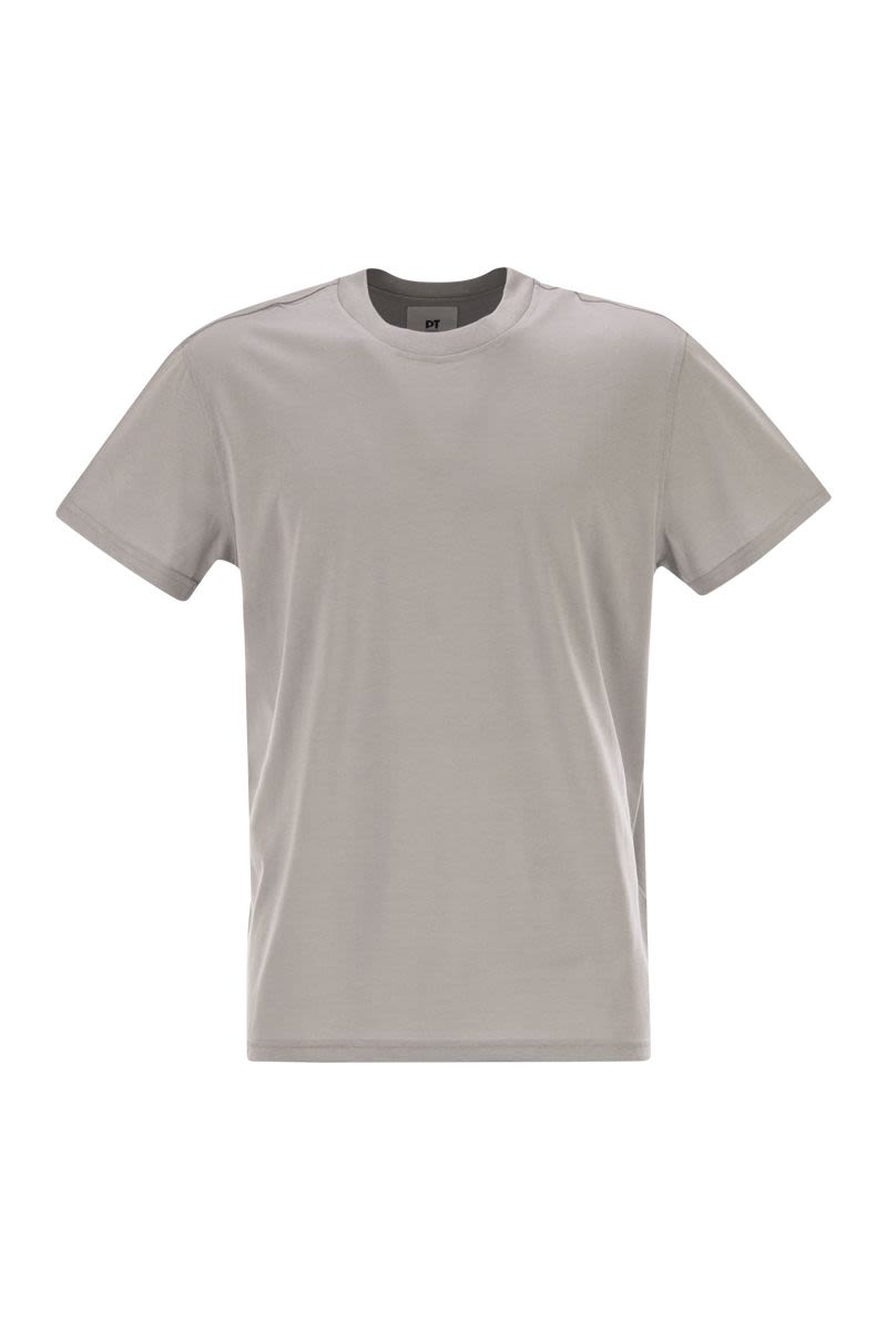 PT TORINO Luxurious Cotton and Silk T-Shirt for Men - Regular Fit