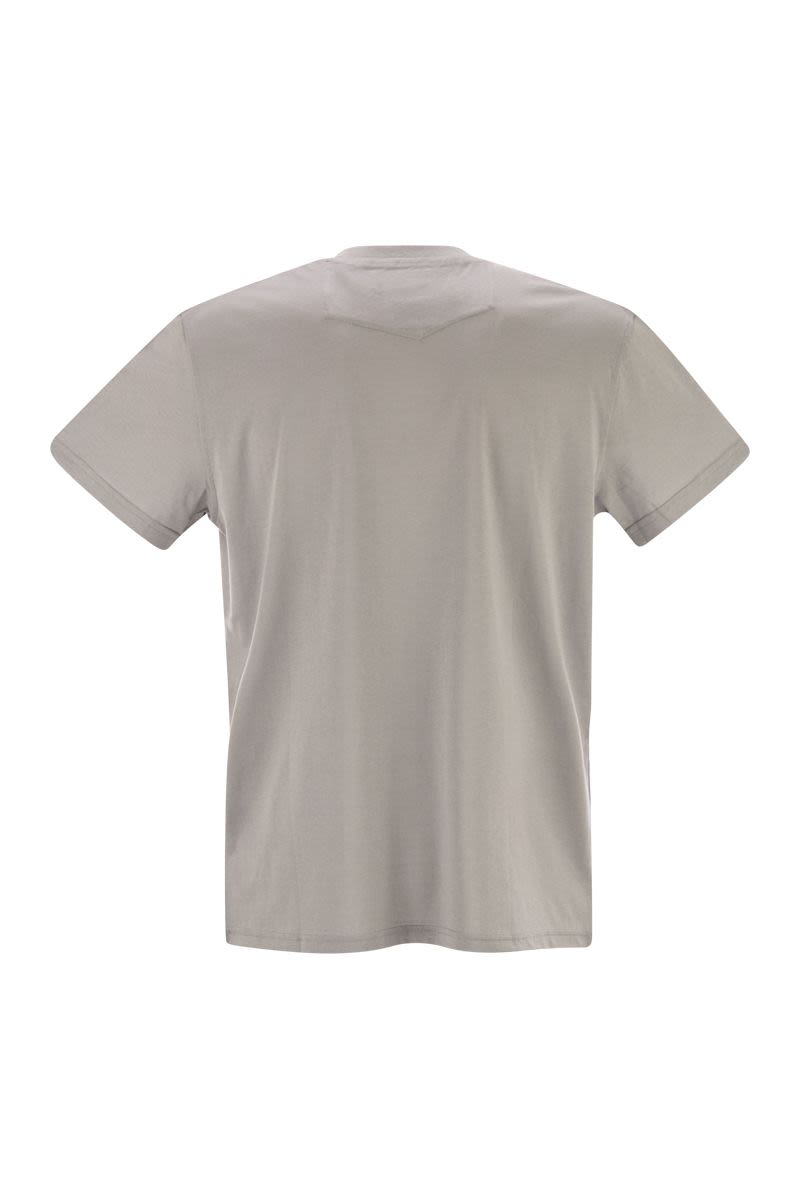 PT TORINO Luxurious Cotton and Silk T-Shirt for Men - Regular Fit