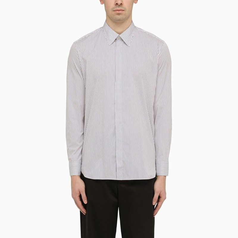 PT01 Viscose Striped Shirt for Men