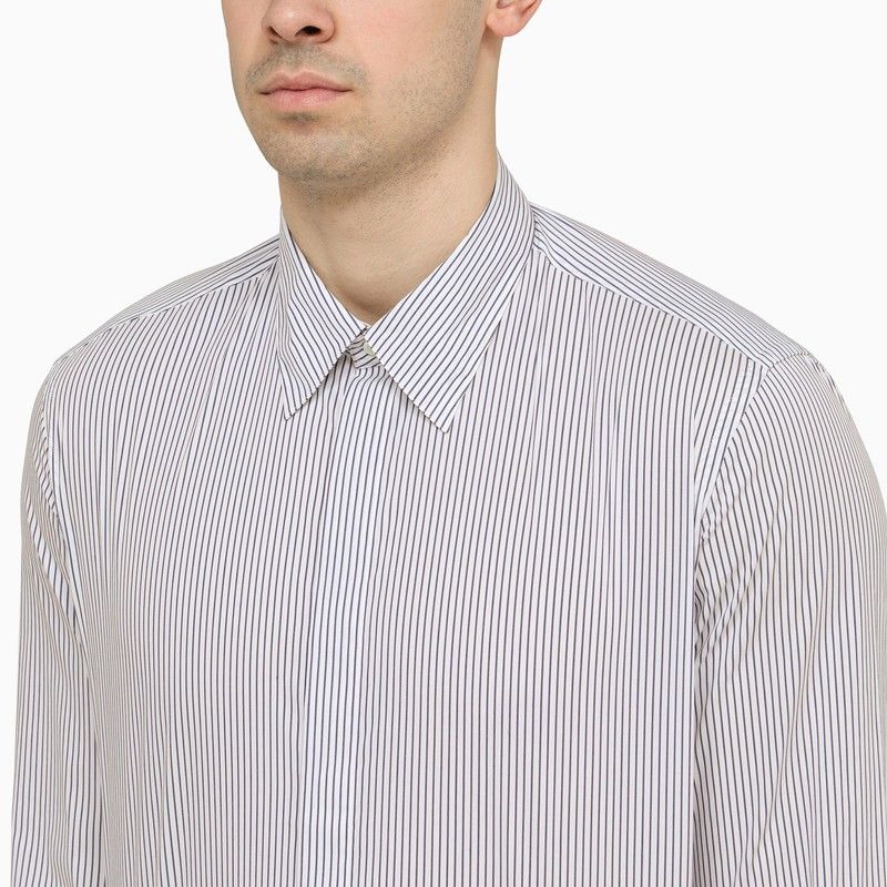 PT01 Viscose Striped Shirt for Men