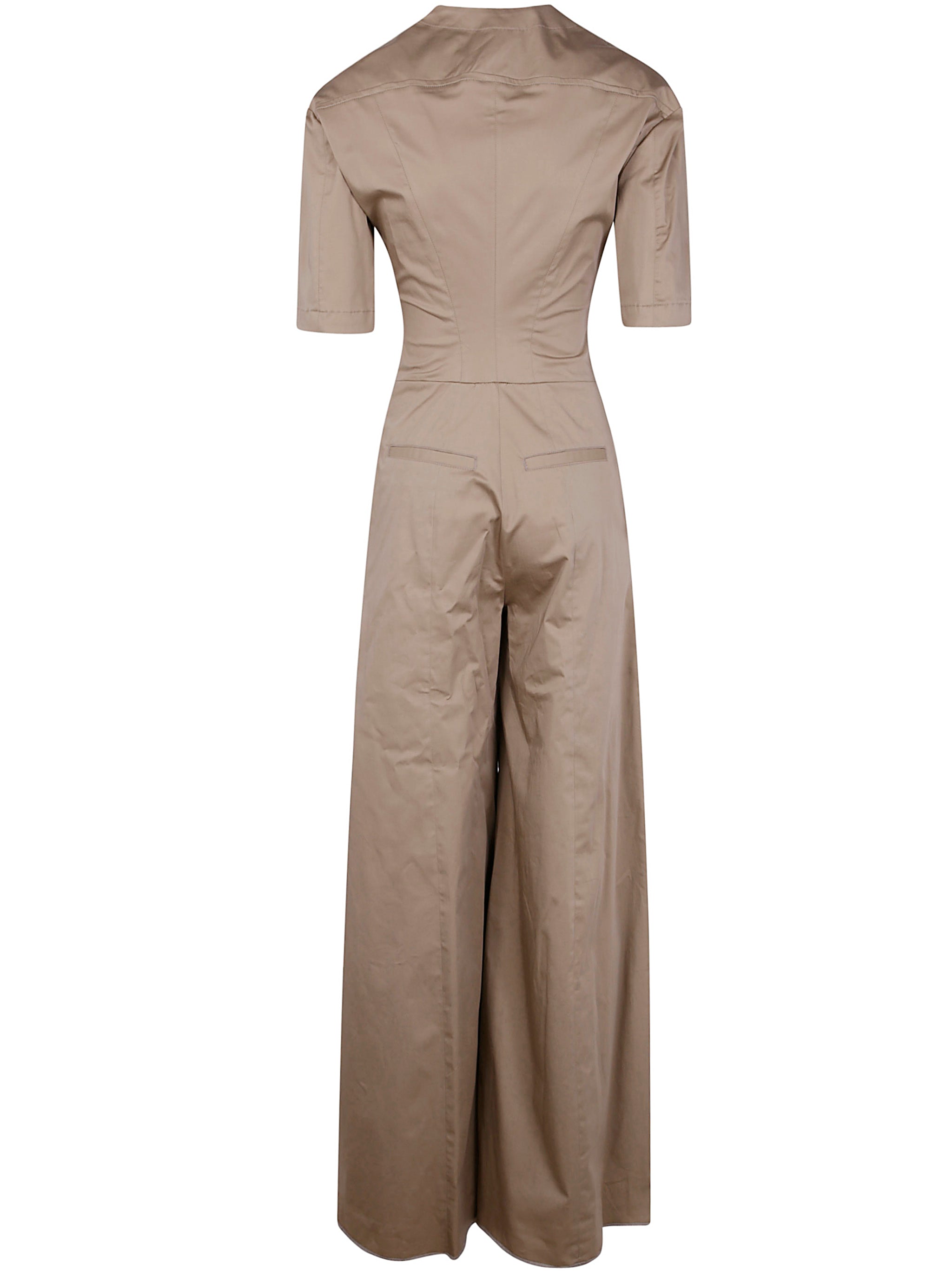 THE LATEST Wide Palazzo Jumpsuit with Belted Waist