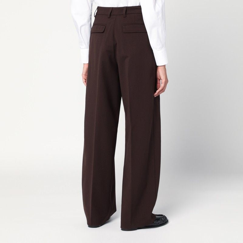 THE LATEST Pleated Trousers with Pockets - Mid-Rise, Straight Leg