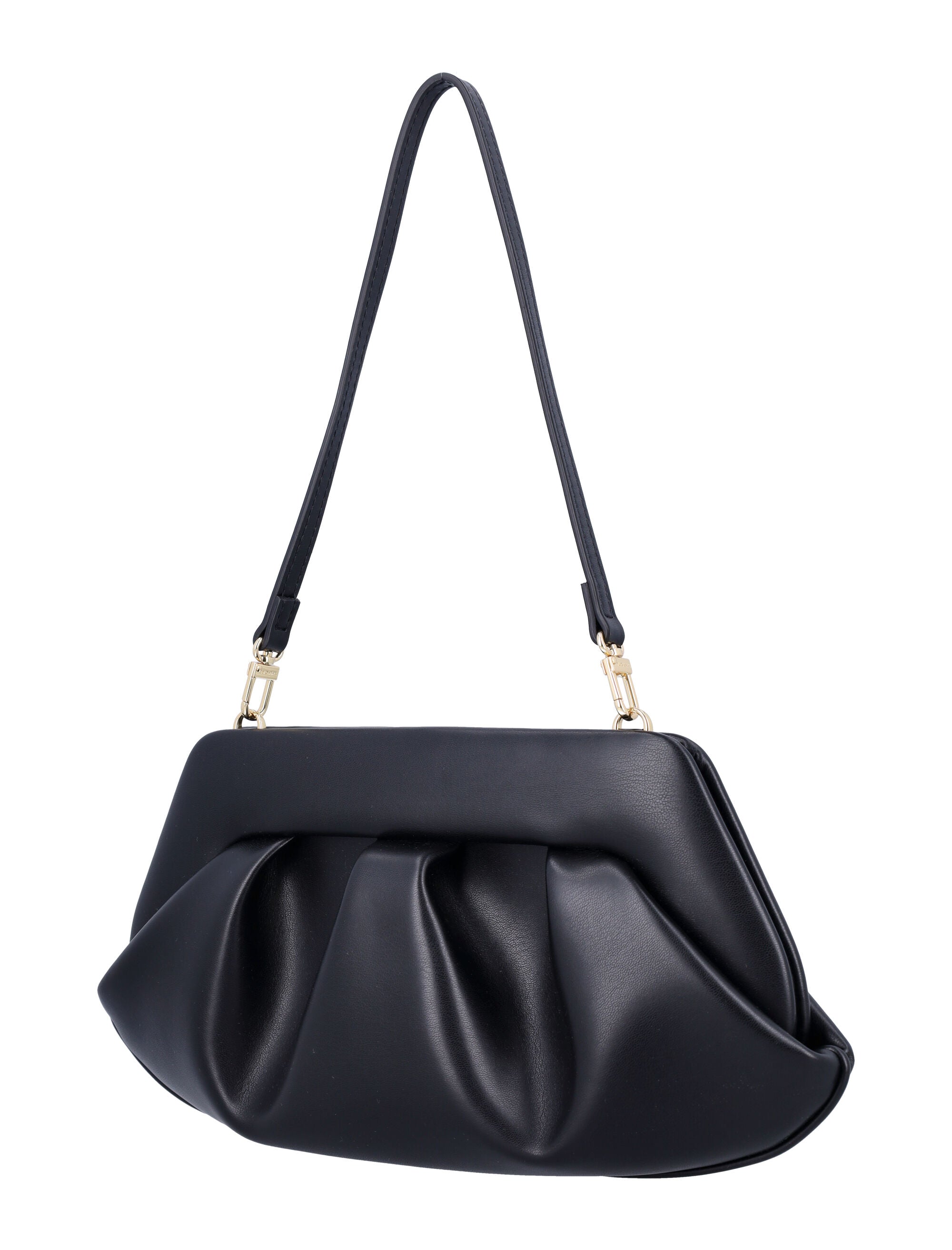 THEMOIRè Vegan Fabric Clutch Handbag with Removable Strap