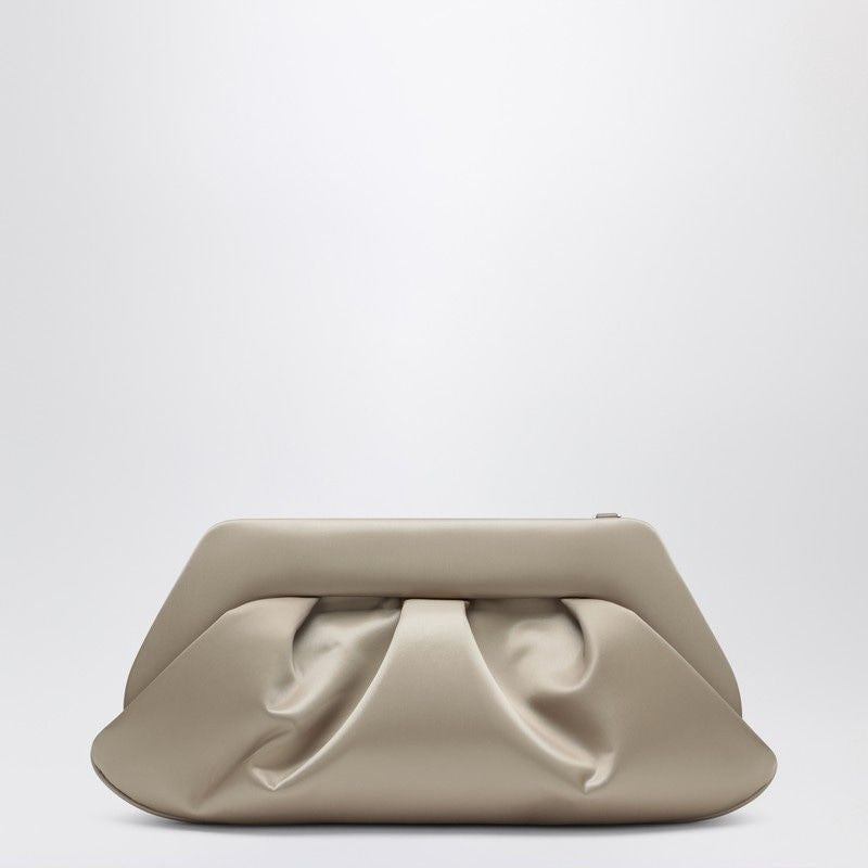 THEMOIRè Mini Satin Clutch with Removable Shoulder Strap