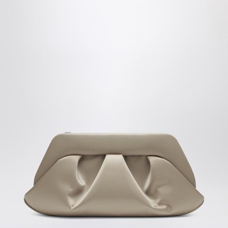 THEMOIRè Mini Satin Clutch with Removable Shoulder Strap