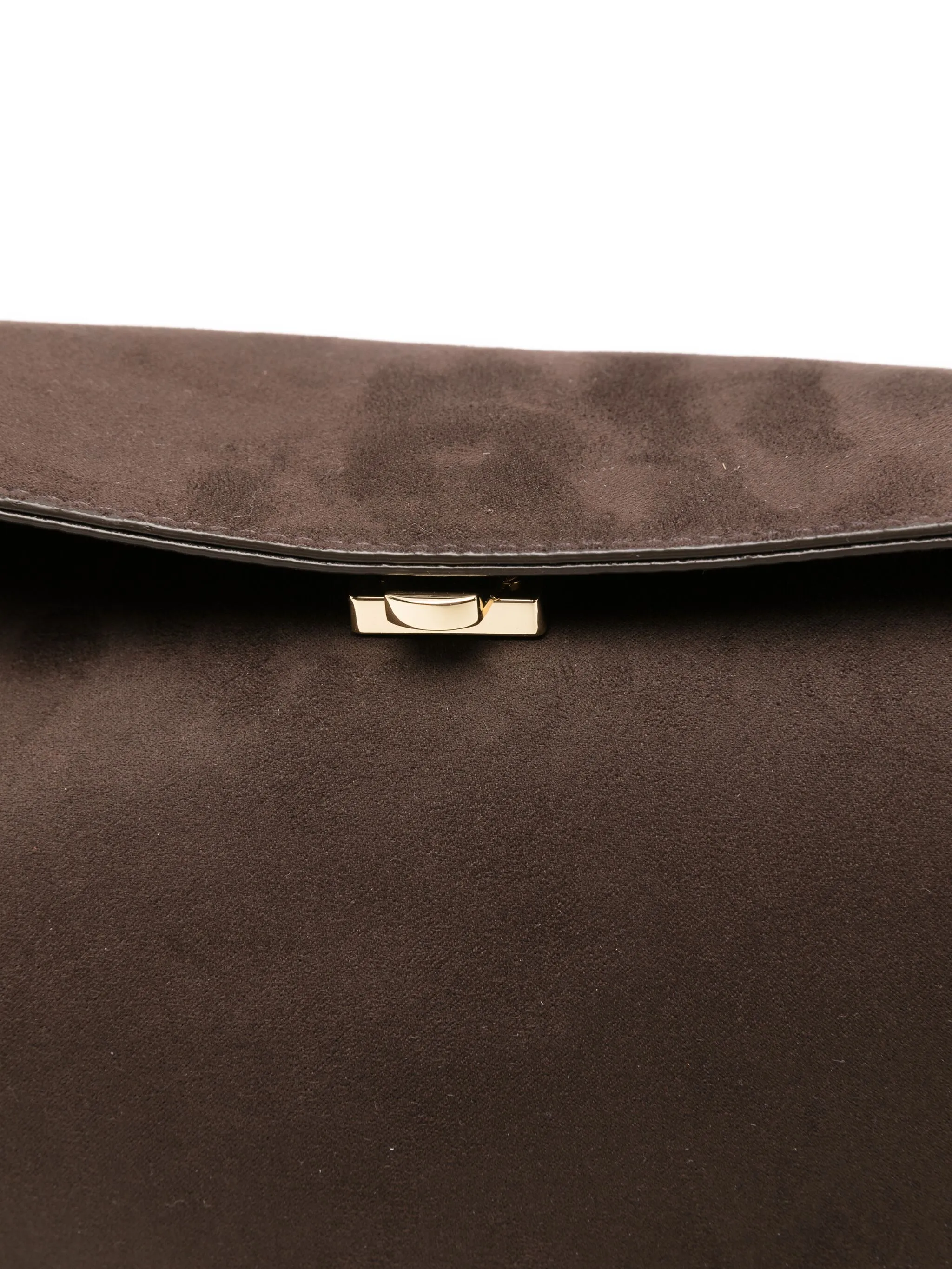 THEMOIRè Suede Eudora Shoulder and Crossbody Handbag