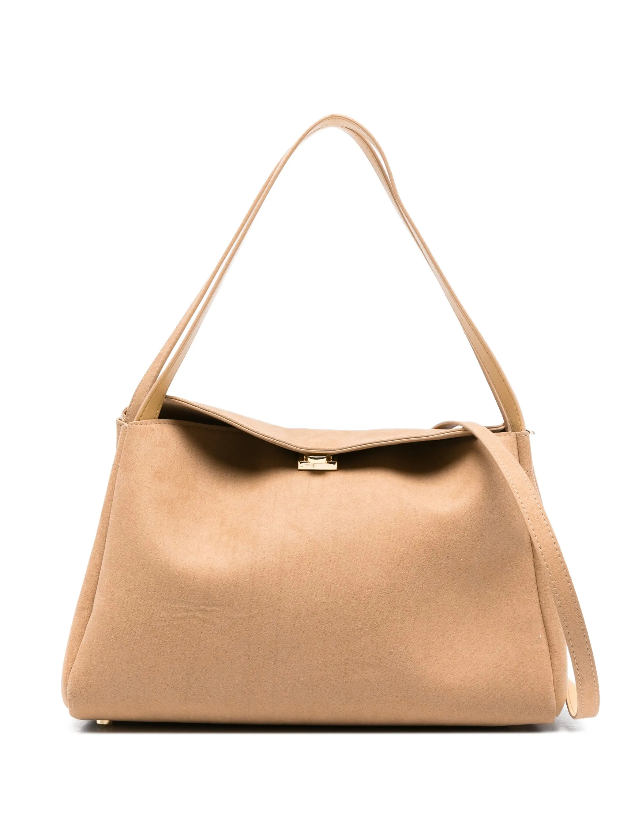 THEMOIRè Mini Suede Eudora Shoulder and Crossbody Handbag