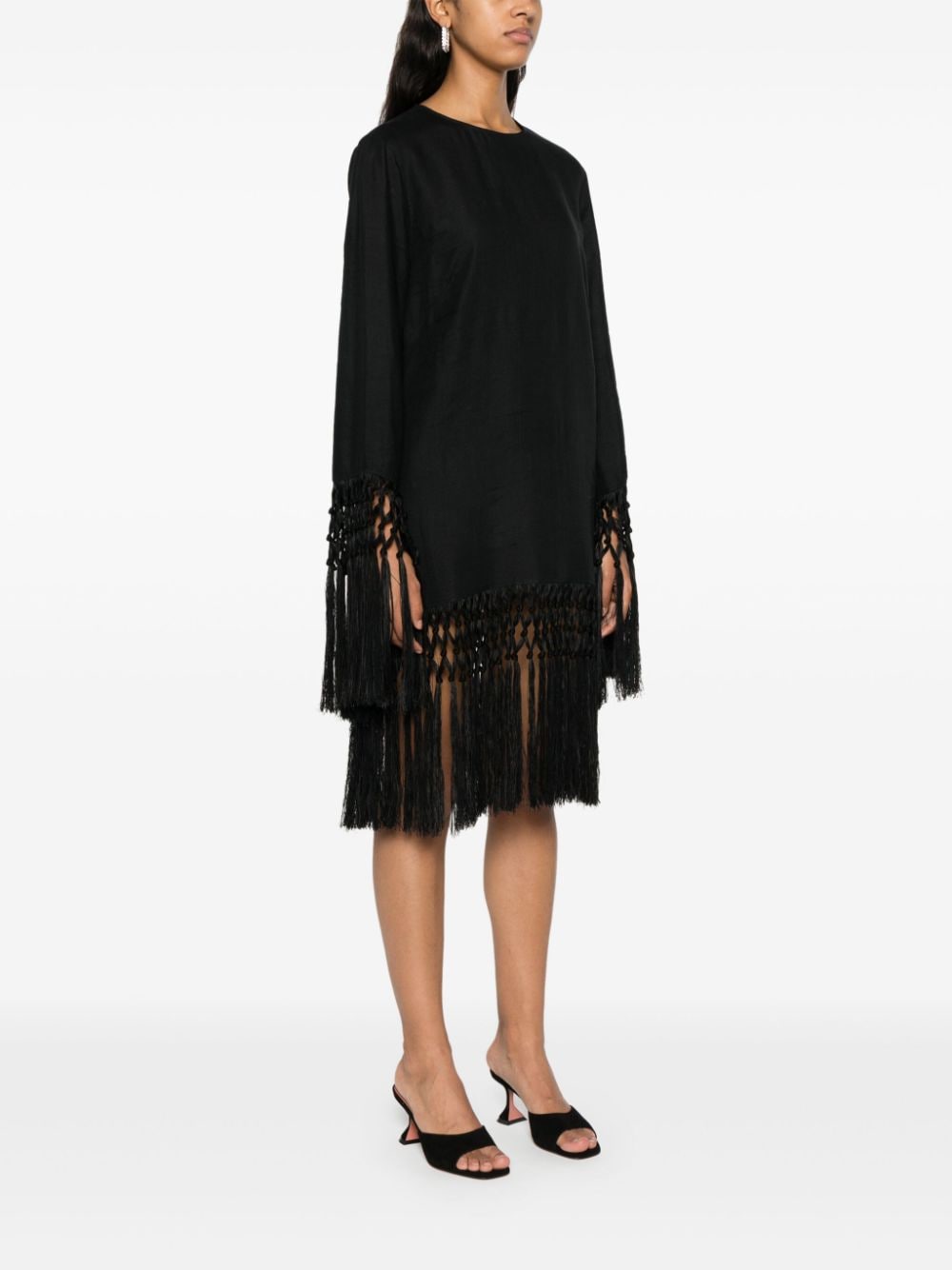 TALLER MARMO Linen Short Dress