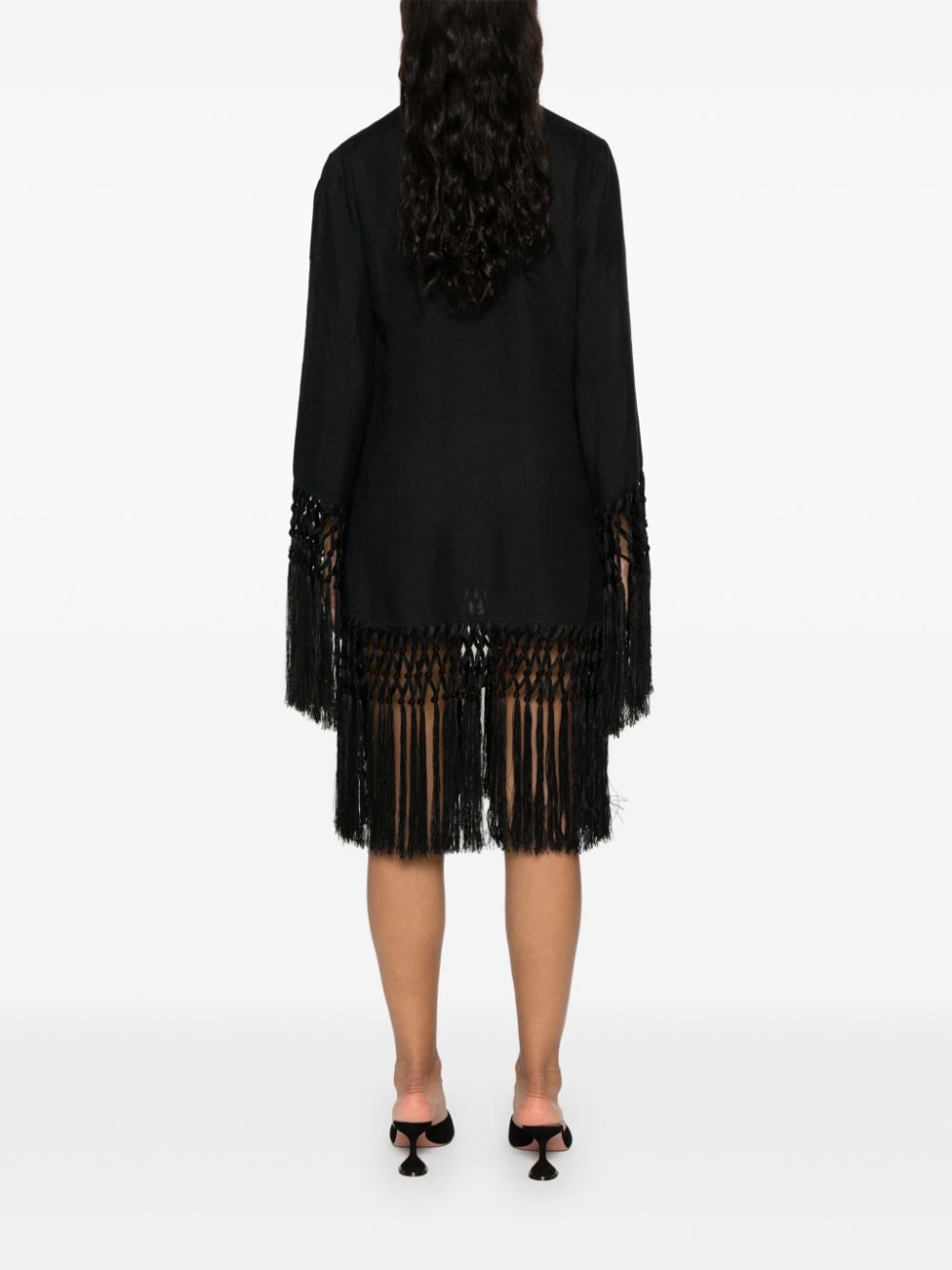 TALLER MARMO Linen Short Dress