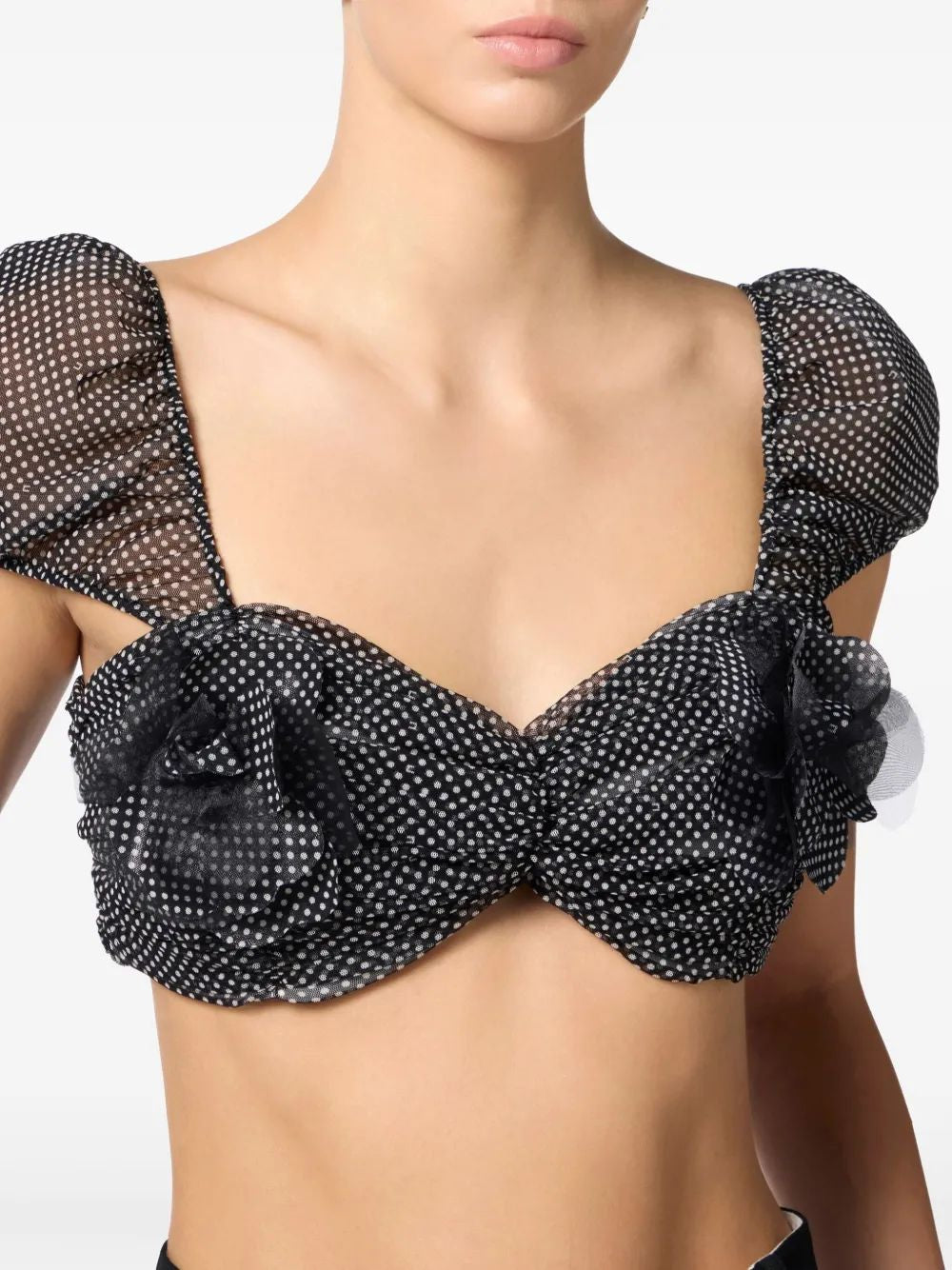 ELISABETTA FRANCHI Polka Dot Print Top for Women