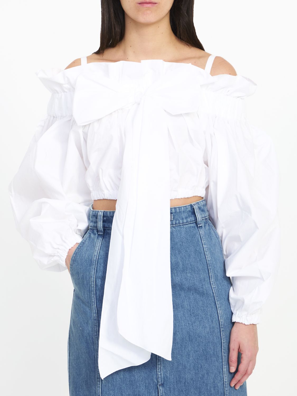 PATOU Elegant Bustier Mini Top