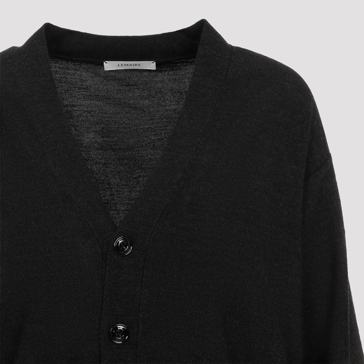 LEMAIRE Wool-Blend Cardigan with Asymmetric Closure for Men