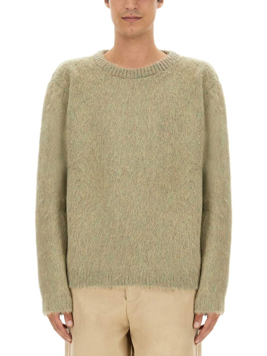 LEMAIRE Brushed Wool Sweater - Regular Fit, Size L