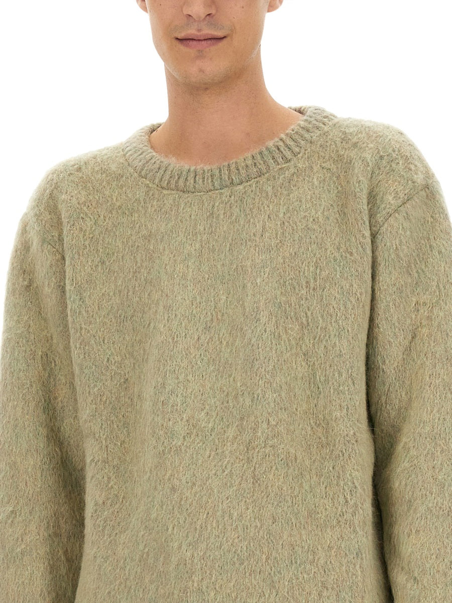 LEMAIRE Brushed Wool Sweater - Regular Fit, Size L
