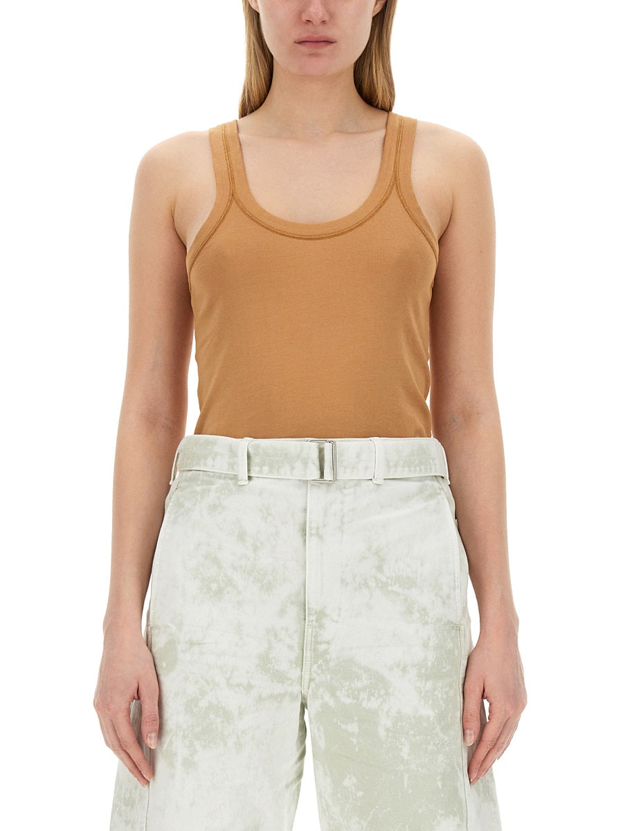 LEMAIRE Classic Cotton Tank Top - Size S
