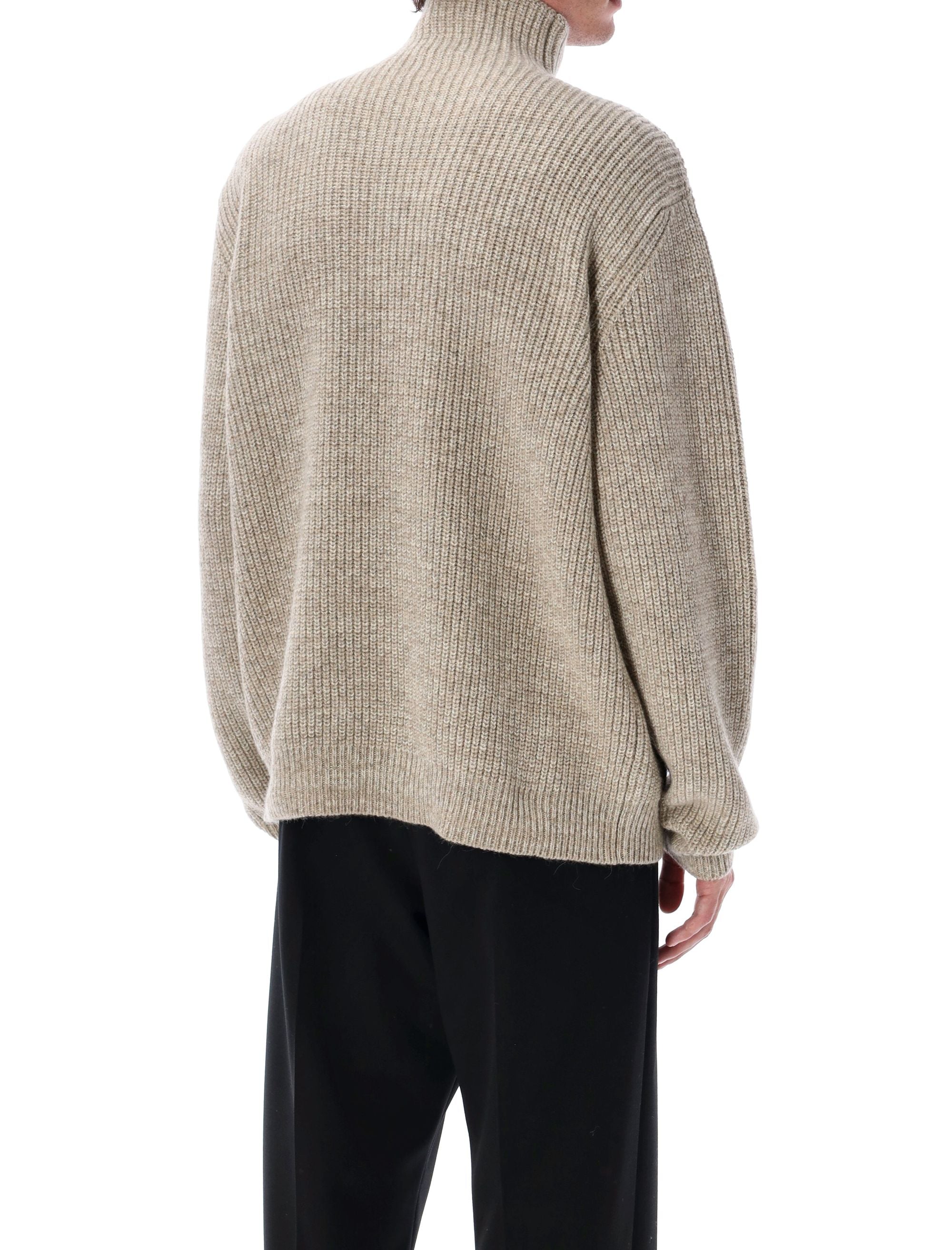 LEMAIRE Oversized High Neck Sweater for Men