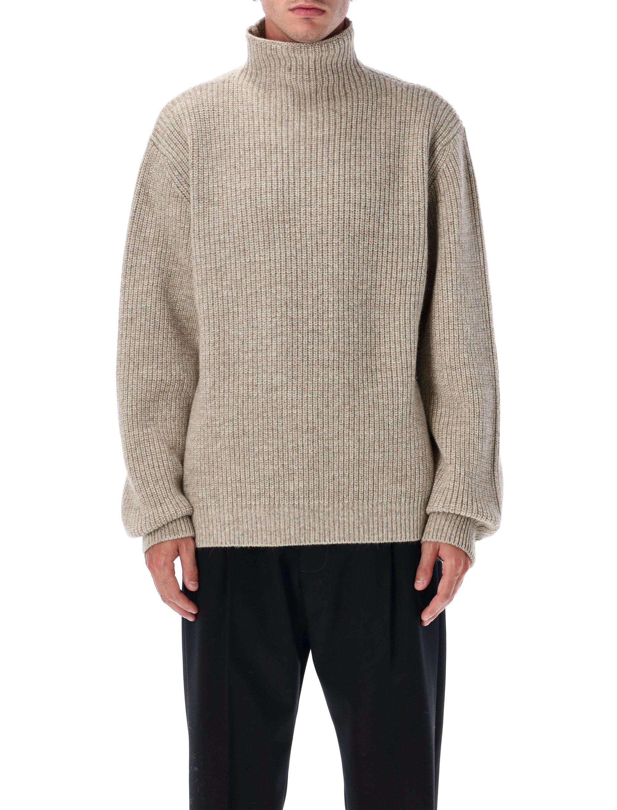 LEMAIRE Oversized High Neck Sweater for Men
