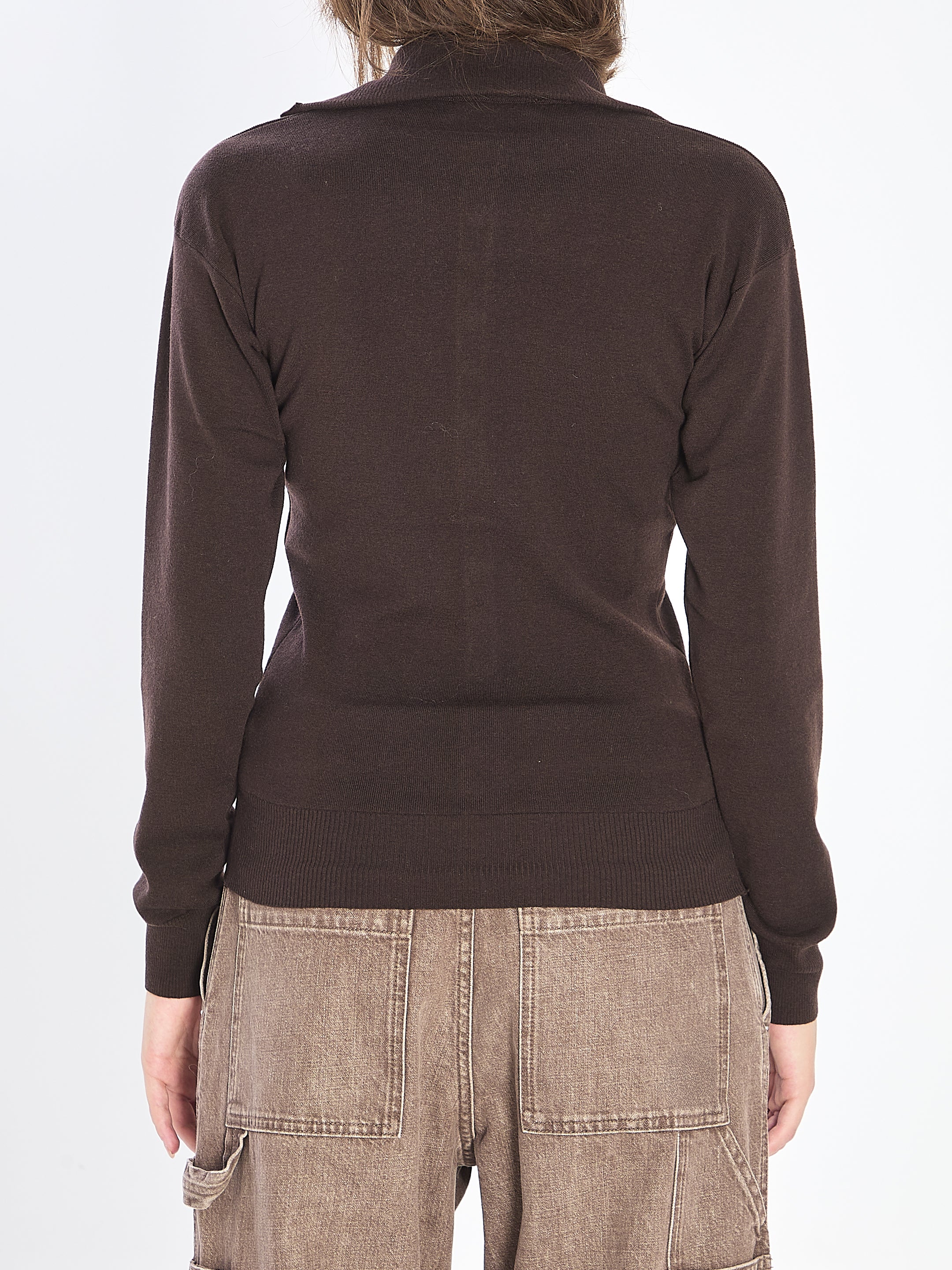 LEMAIRE Fitted Wool Cardigan