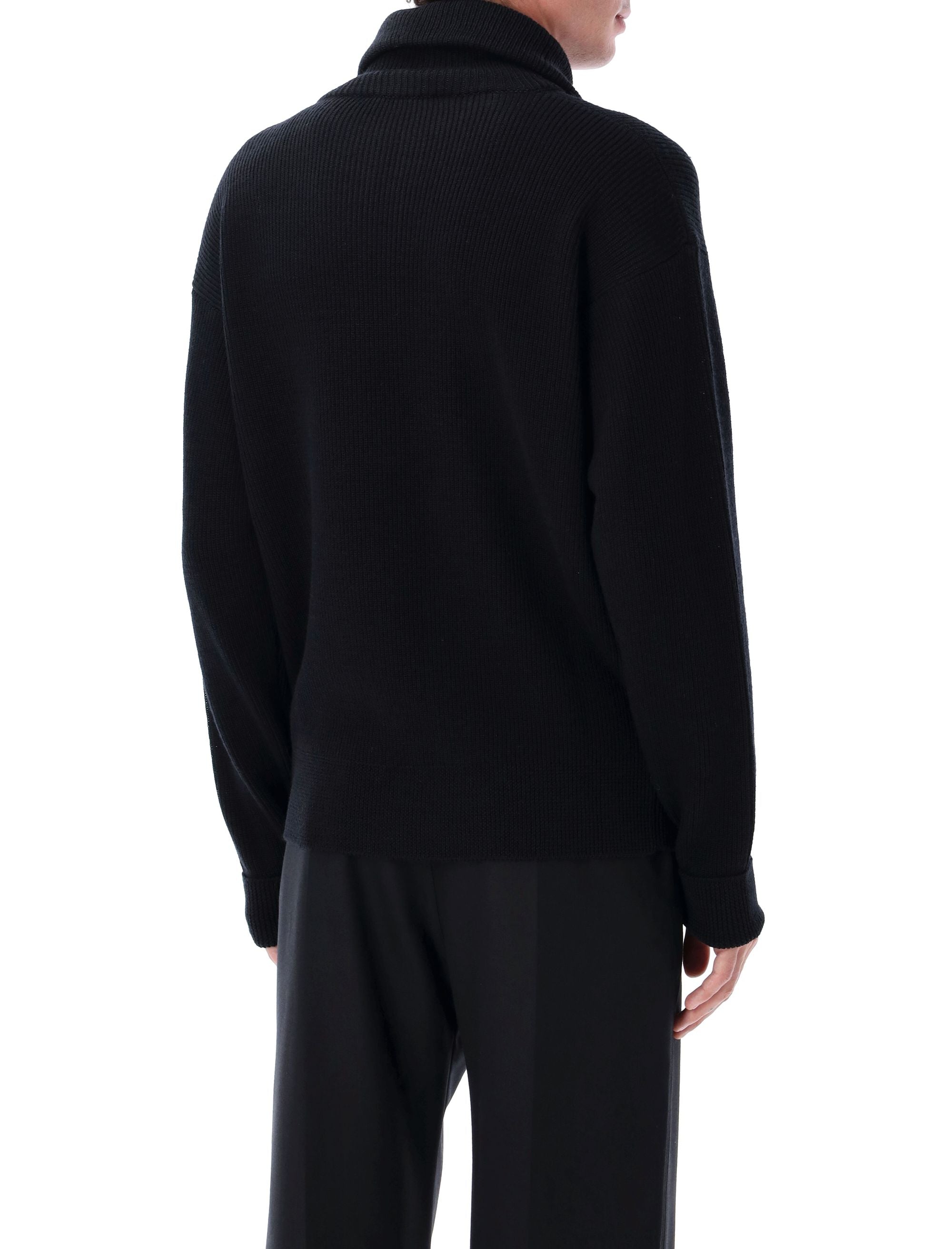 LEMAIRE Men's Wool Zip Sweater