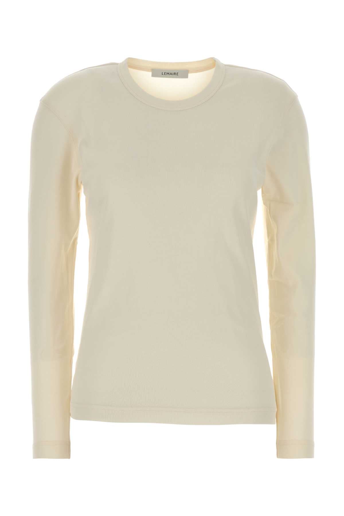 LEMAIRE Long Sleeve Ribbed T-Shirt for Women