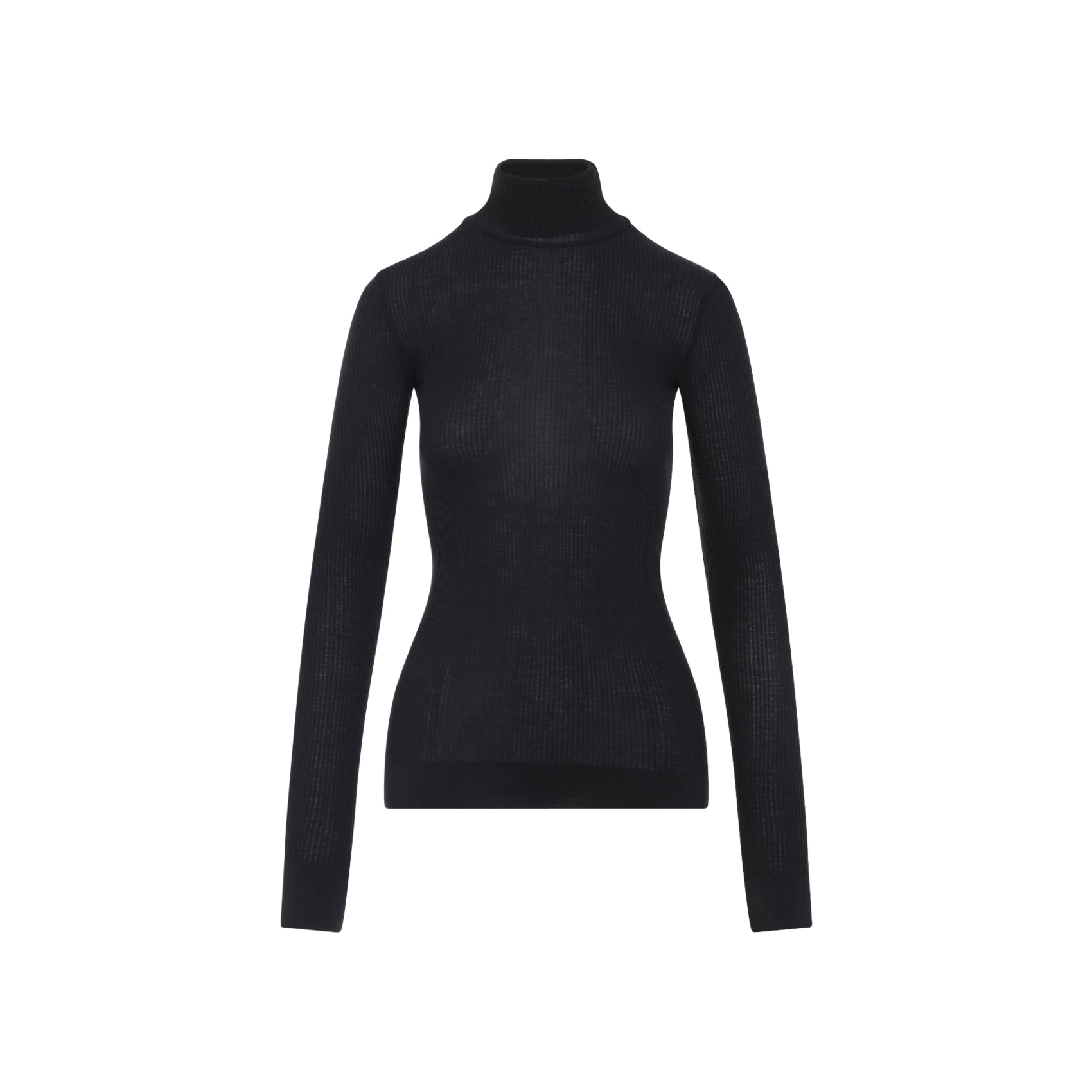 LEMAIRE Slim Fit Turtleneck Top - Size S
