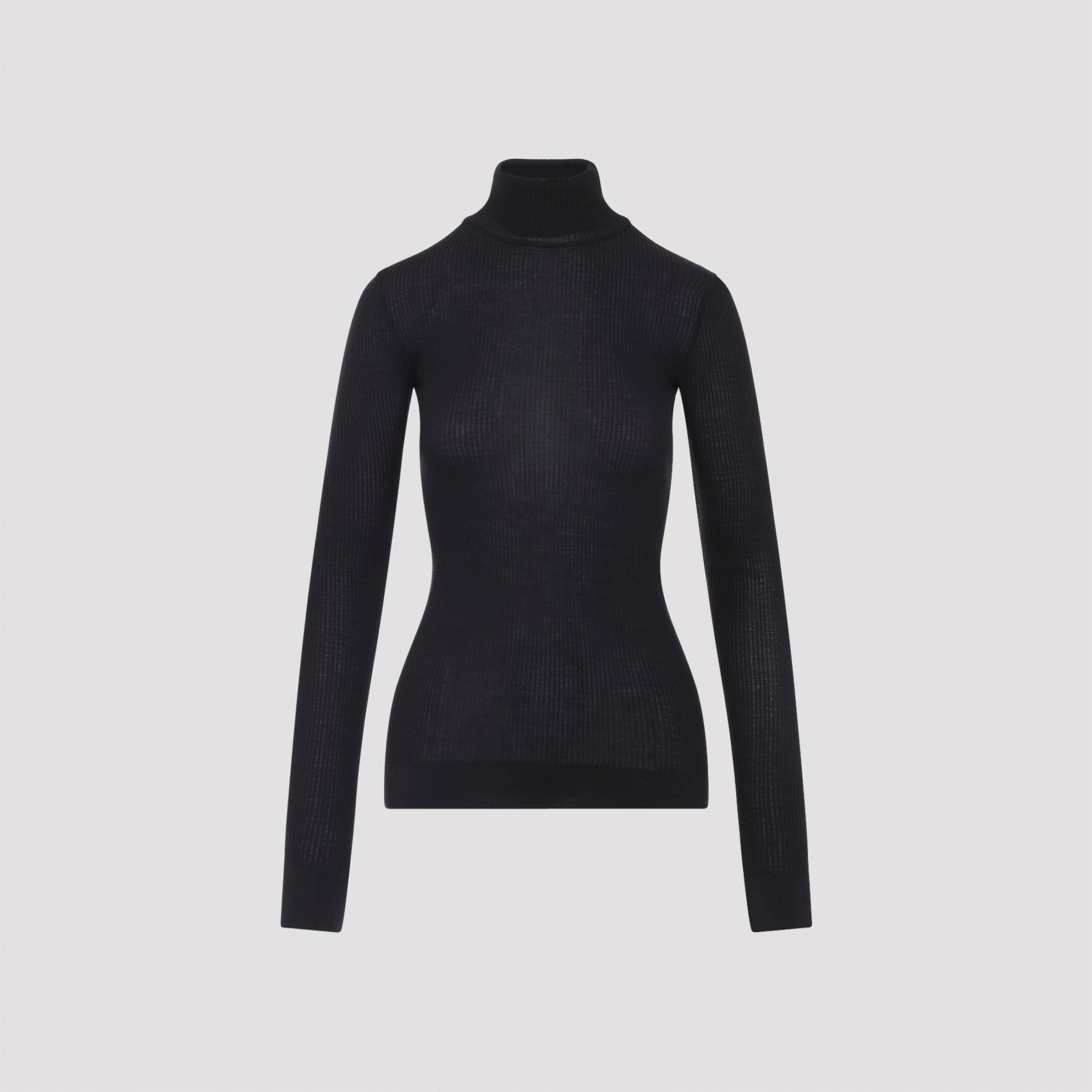 LEMAIRE Slim Fit Turtleneck Top - Size S